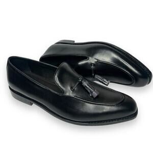 Anthony Veer Men's Leather Kennedy Tassel Loafer Goodyear Dress Shoes Size‎ 13